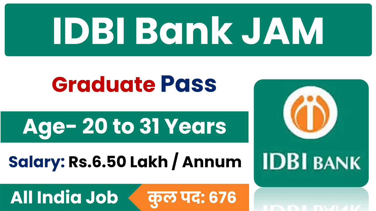IDBI Bank Limited , has released the Admit Card on the official website for the recruitment of Junior Assistant Manager (JAM)